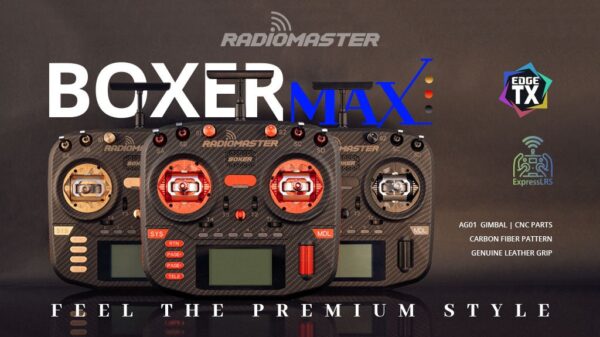 Radiomaster Boxer Max Radio With Ag Gimbals Expresslrs