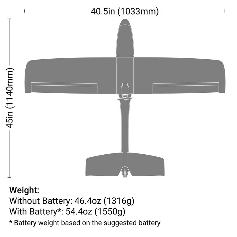 Hobbyzone AeroScout S 2 1.1m RTF Basic with SAFE and RealFlight Trainer Beginner Airplane - 2