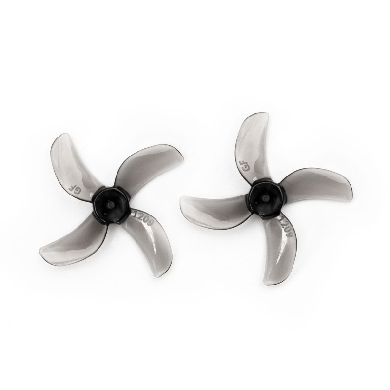 Gemfan 1209-4 31mm 4-Blade Propeller 1.0mm Shaft (3 Colours), product image from Kiwiquads