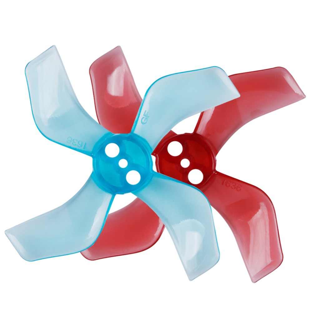 Gemfan 1636 40mm/1mm 4-blade Propeller, product image from Kiwiquads