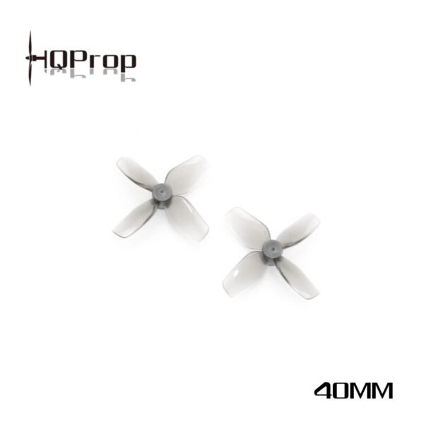 HQProp 40MM 4-Blade Micro Whoop Propeller 1.5mm Shaft (Set of 4)