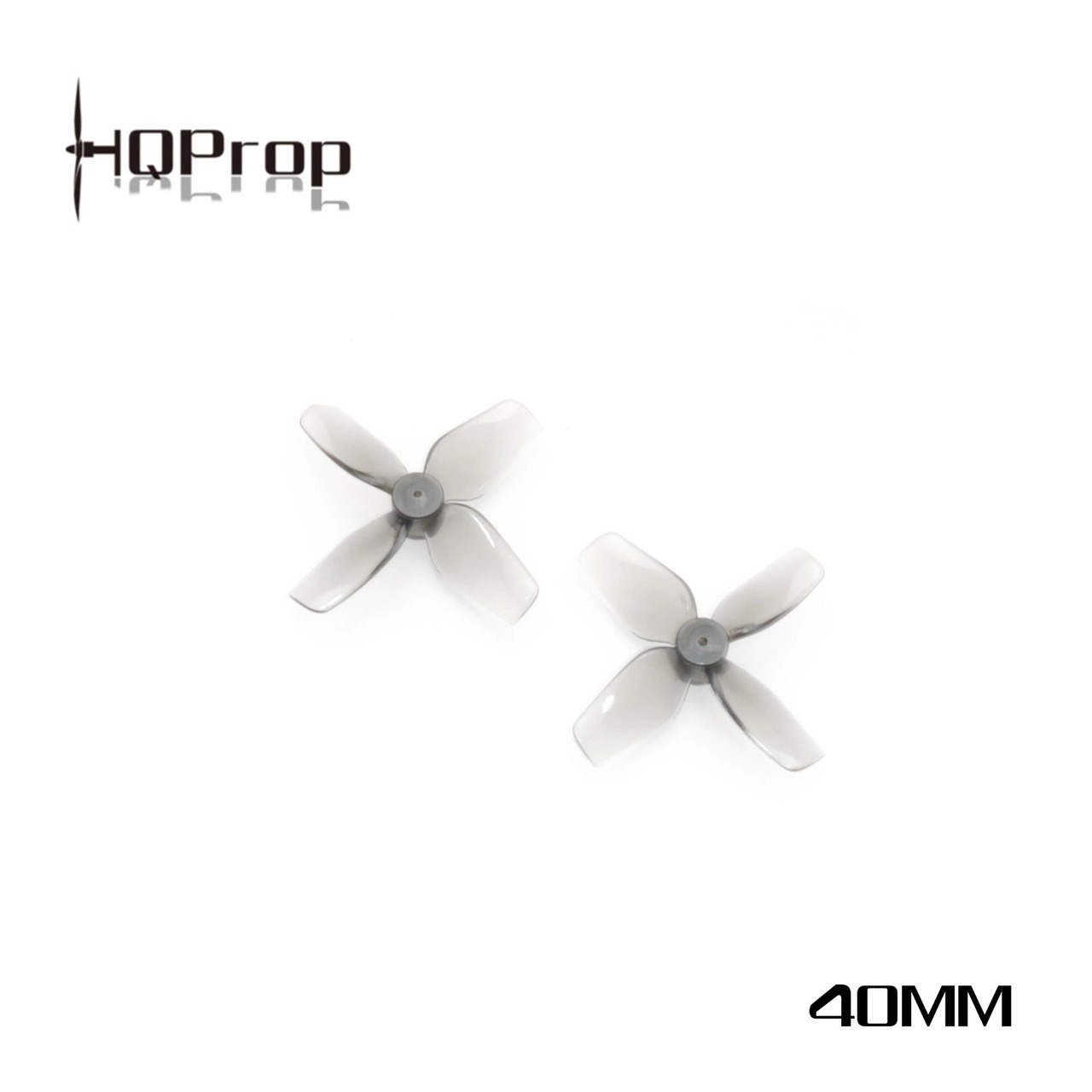 HQ Props HQProp 40MM 4-Blade Micro Whoop Propeller 1.5mm Shaft (Set of 4), product image from Kiwiquads