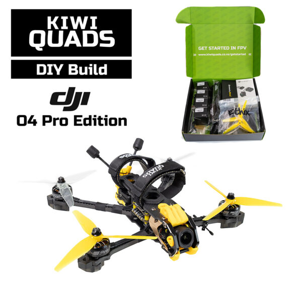 KiwiQuads Mario 5" FPV Drone Build Kit - DJI O4 Pro Edition