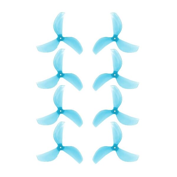 Gemfan 45mm 3-Blade Micro Whoop Props 1.5mm Shaft (3 Colours)