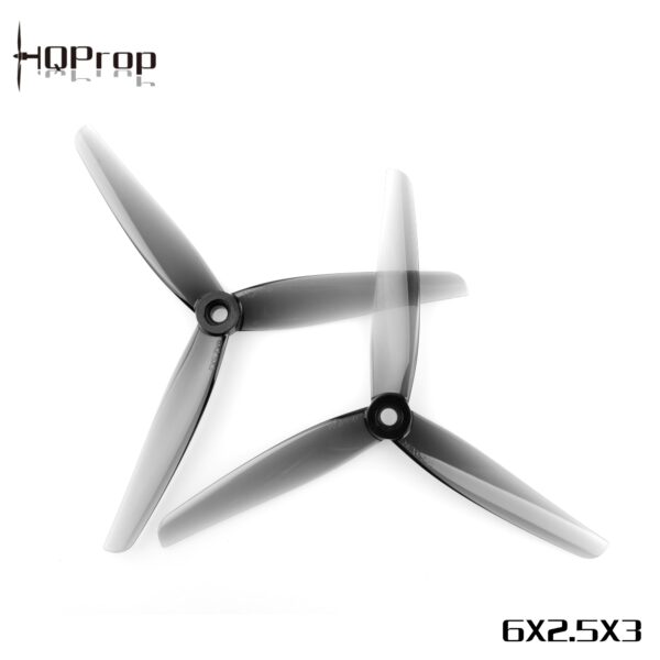 HQProp DP 6x2.5x3 Grey (Set of 4) 5mm - Image 2