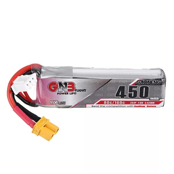 GNB Battery 7.6V HV 450mAh 2S - Image 2
