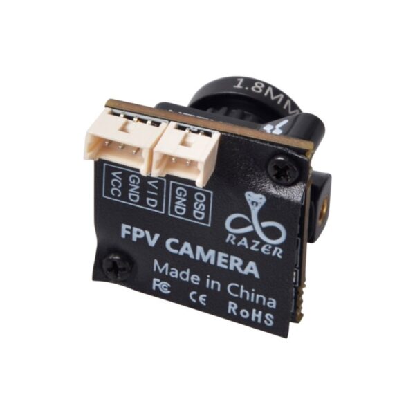 Foxeer Micro Razer 1200TVL 4ms FPV Camera Black - Image 2