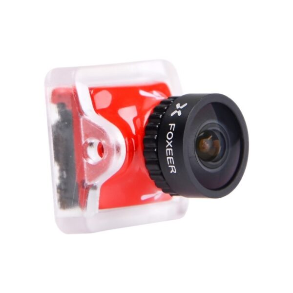 Foxeer Nano Predator 5 Racing FPV Camera 4ms Super WDR Red/Black - Image 2