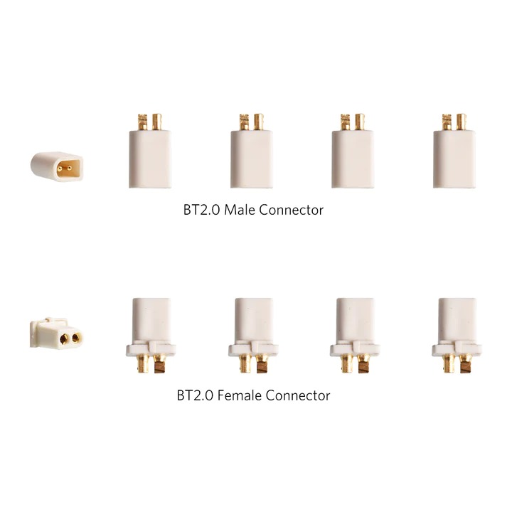 BetaFPV BT2.0 Connectors (5 Male & 5 Female), product image from Kiwiquads