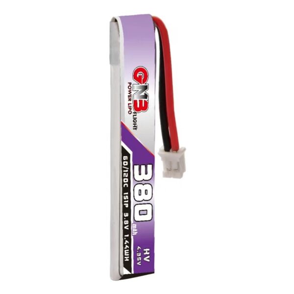 GNB Battery 3.8V 60C 380mAh 1S - PH2 Cable Connector - Image 2