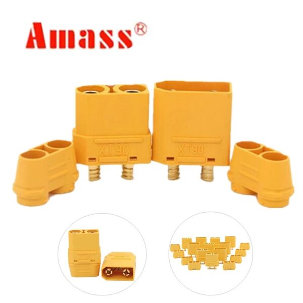 Amass XT90 Connector Pair - Image 3