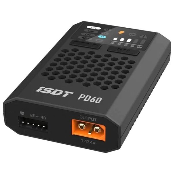 ISDT PD60 1-4S Charger 60W USB-C Powered - Image 3