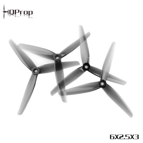 HQProp DP 6x2.5x3 Grey (Set of 4) 5mm