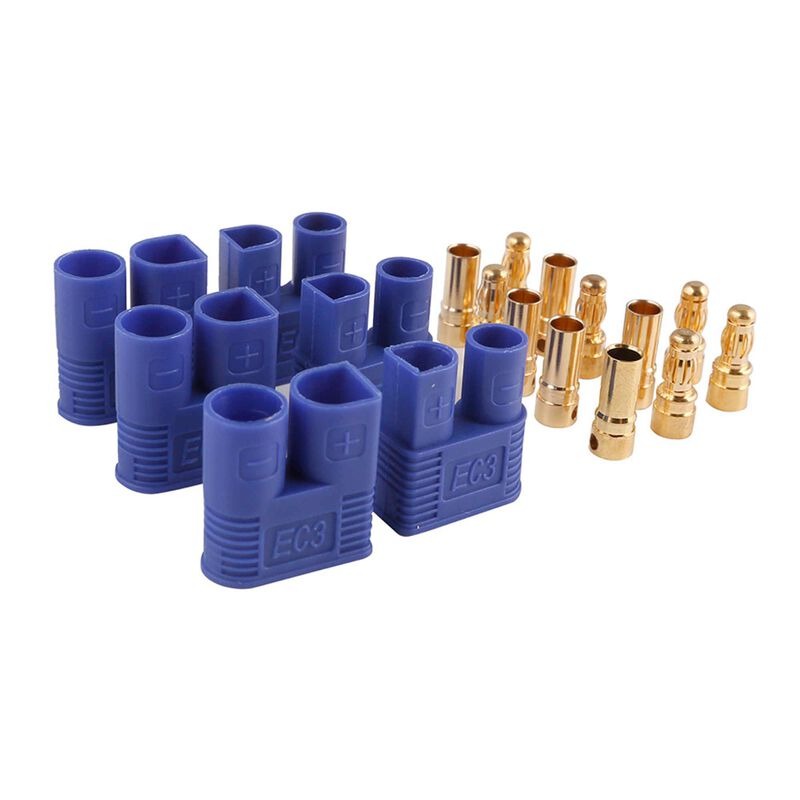 AMASS EC3 Gold Connectors (3 Pairs), product image from Kiwiquads