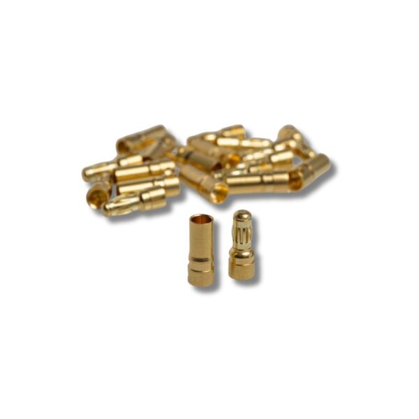 Amass Gold Connector 3.5mm 10 sockets + 10 plugs - Image 2