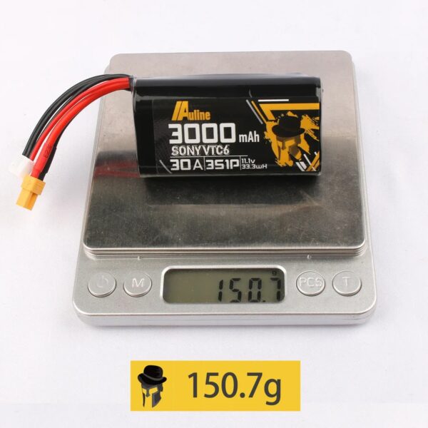 Auline Li-Ion Battery 3S 11.1V 3000mAh VTC6 - Image 2