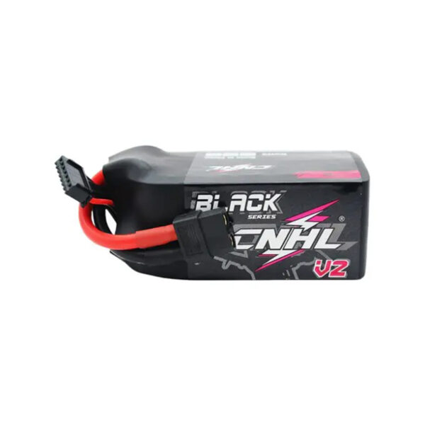 CNHL Black Series V2.0 1300mAh 22.2V 6S 130C Lipo Battery - Image 2