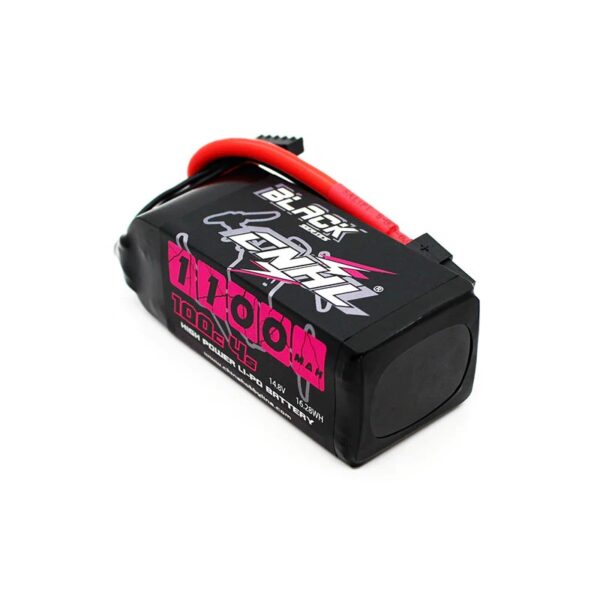 CNHL Black Series 1100mAh 14.8V 4S 100C Lipo Battery - Image 2