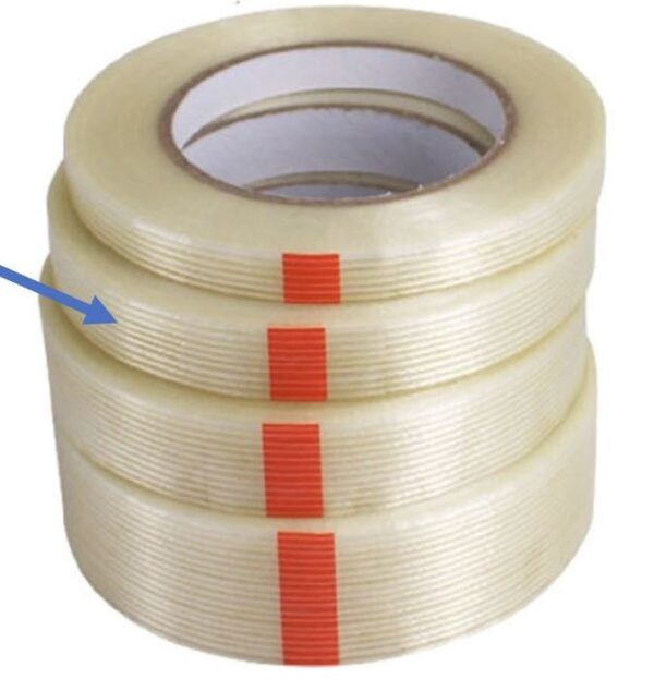 Transparent Fibreglass Tape 20mm x 20m length (2 Options) - Image 4