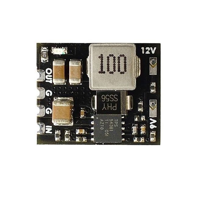 Mateksys Micro BEC 12S/60V Input to 5V/9V/12V, product image from Kiwiquads