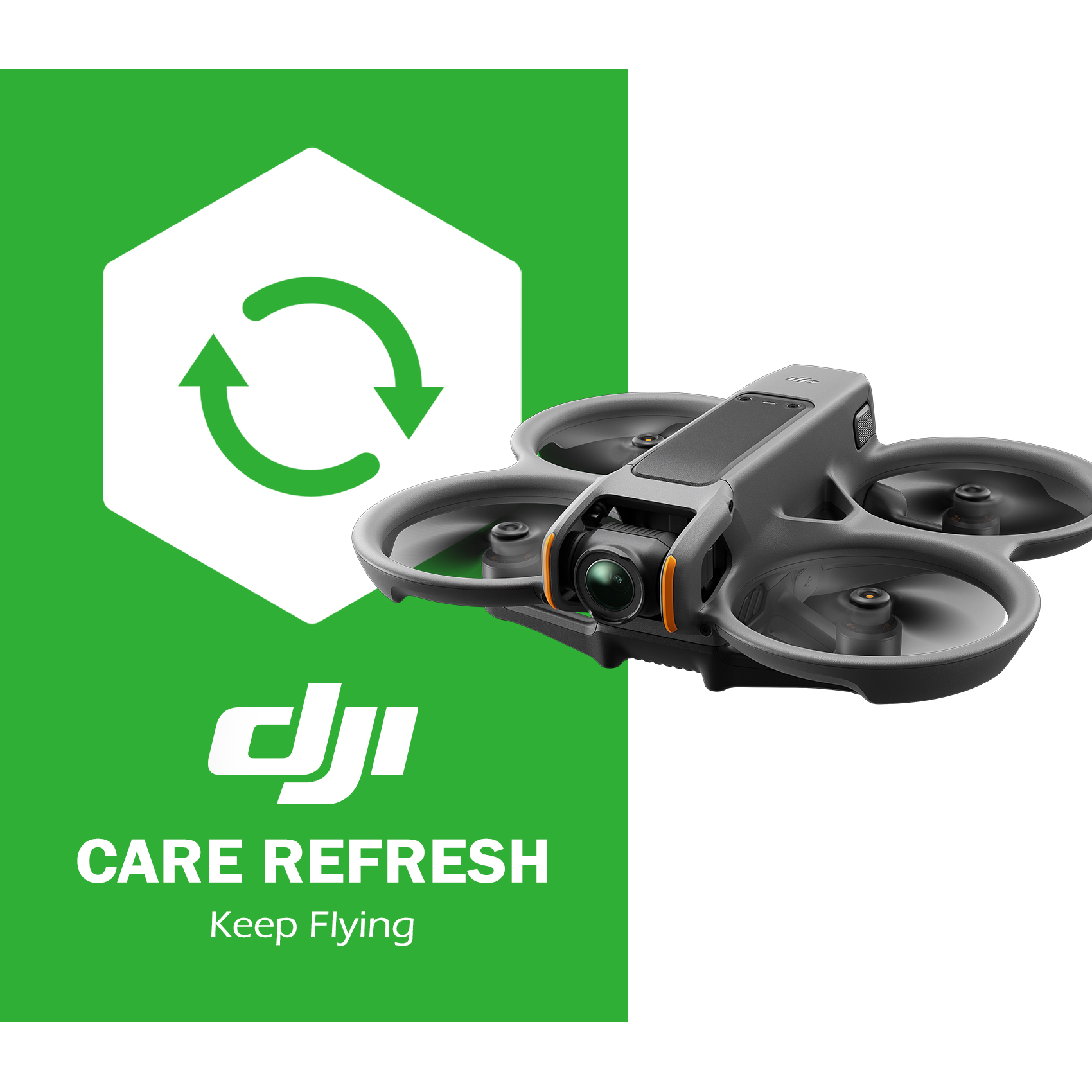 DJI Care Refresh 1-Year Plan (DJI Avata 2) NZ, product image from Kiwiquads