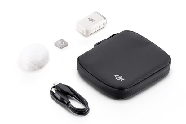 DJI Mic 2 Transmitter (Pearl White) - Image 3