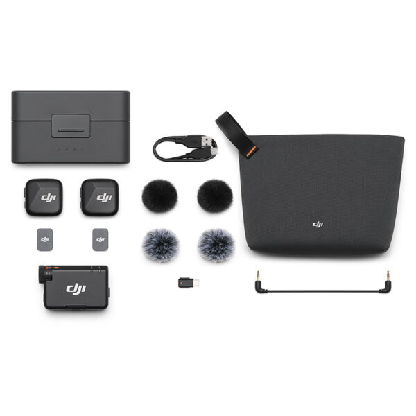 DJI Mic Mini (2 TX + 1 RX + Charging Case) - Image 2