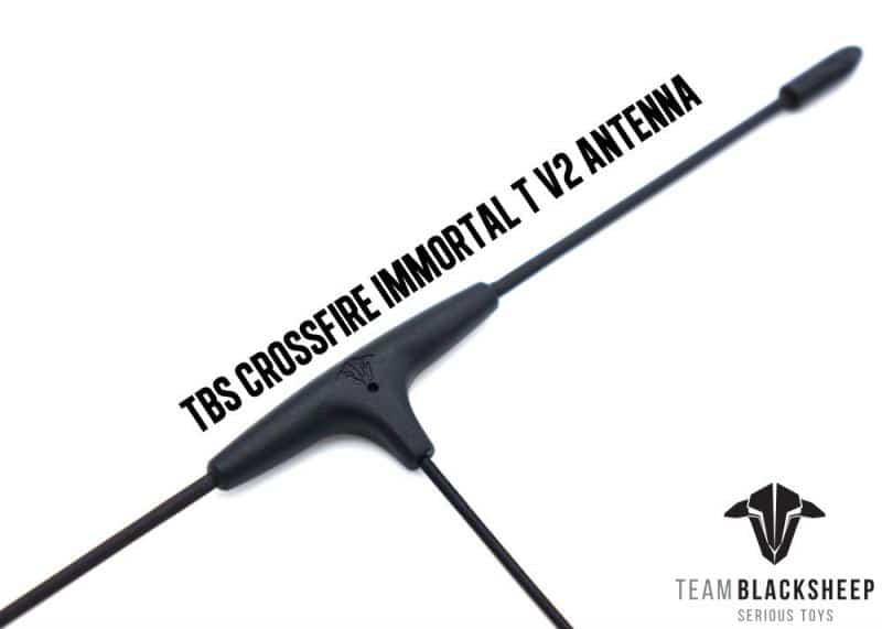 Team BlackSheep TBS Crossfire Immortal T V2 Antenna, product image from Kiwiquads