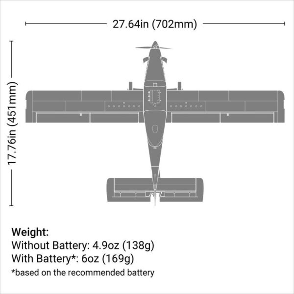 E-Flite UMX Air Tractor BNF Basic with AS3X and SAFE Select - Image 12