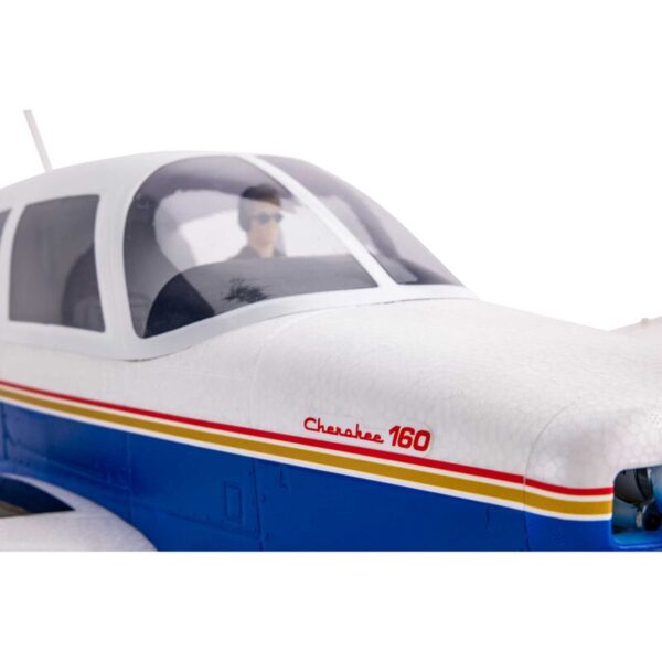 E-Flite Cherokee 1.3M Blue BNF Basic AS3X and SAFE Select - Image 8