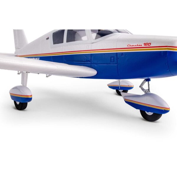 E-Flite Cherokee 1.3M Blue BNF Basic AS3X and SAFE Select - Image 6