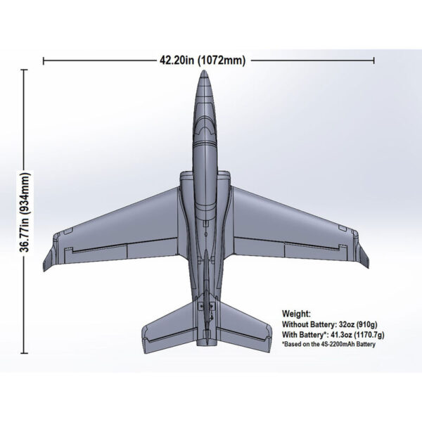 E-Flite Viper 64mm EDF Jet PNP - Image 2