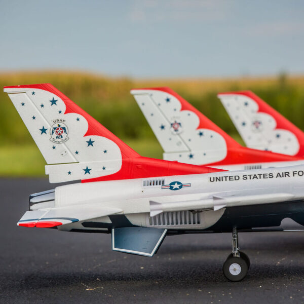 E-Flite F-16 Thunderbirds 70mm EDF Jet BNF Basic - Image 4