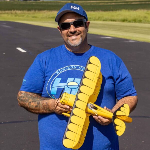 E-Flite UMX WACO, Yellow BNF Basic with AS3X & SAFE - Image 2