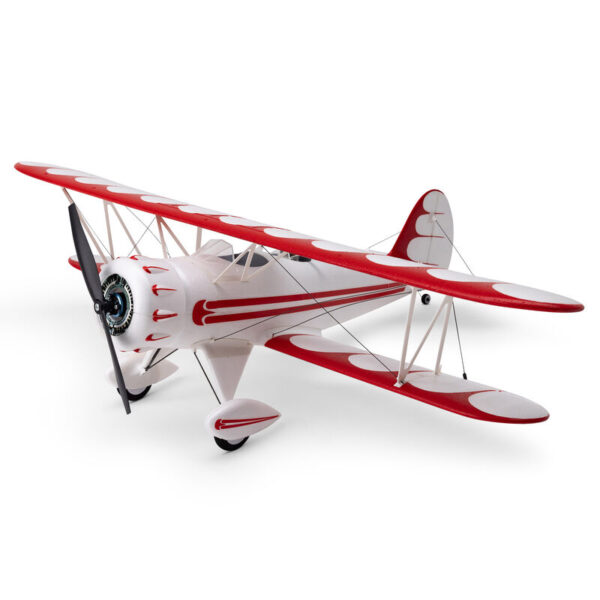 E-Flite UMX WACO, White BNF Basic with AS3X & SAFE