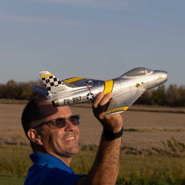 E-Flite UMX F-86 Sabre 30mm EDF BNF Basic - Image 30