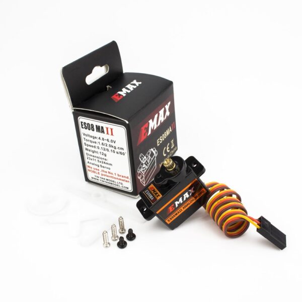 EMAX ES08MA II All Purpose Metal Analog Servo - Image 2
