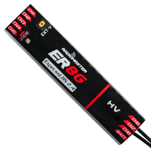 RadioMaster ER8G 2.4GHz 8Ch ExpressLRS PWM Receiver