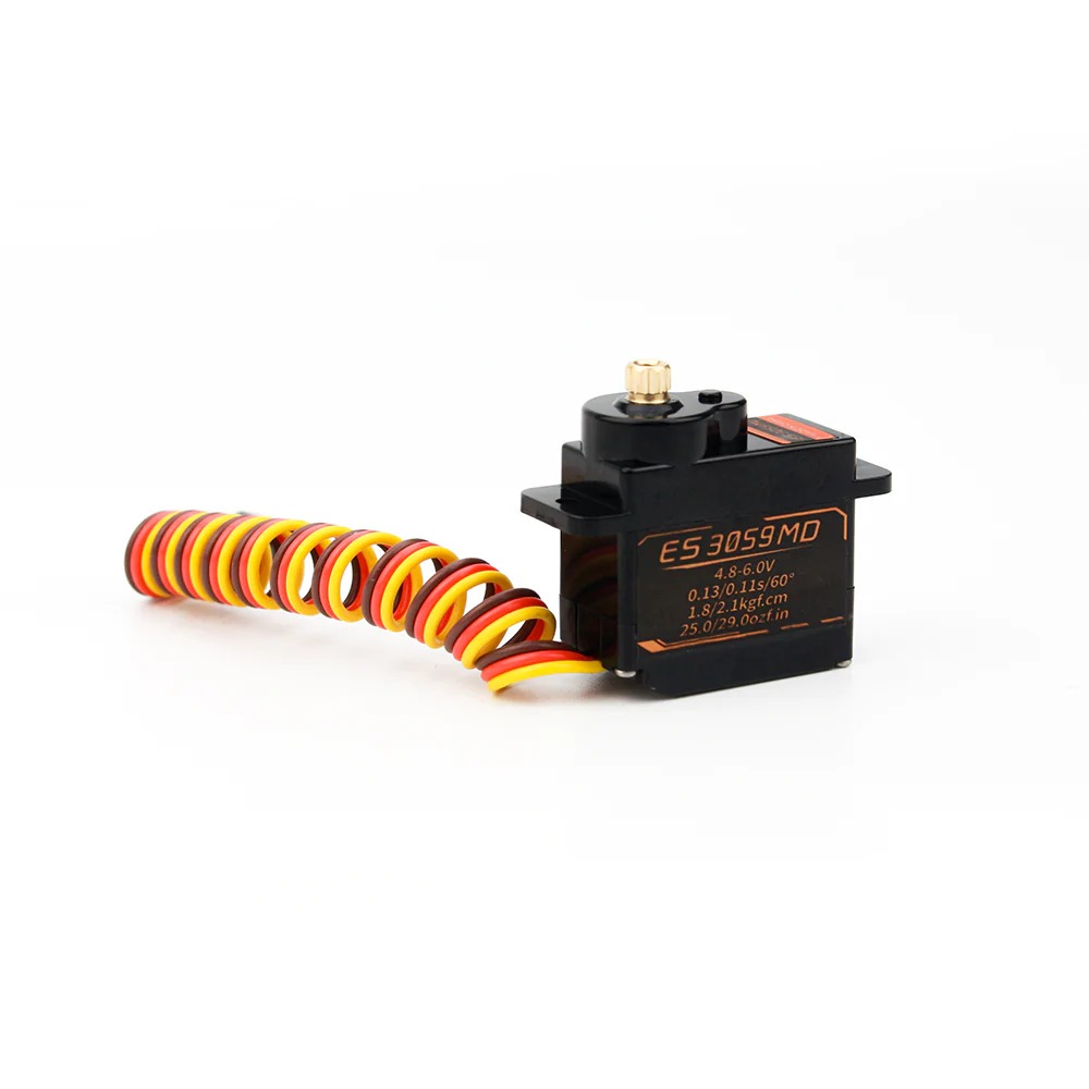 EMAX ES3059MD 12g Mini Digital Metal Gear Servo, product image from Kiwiquads