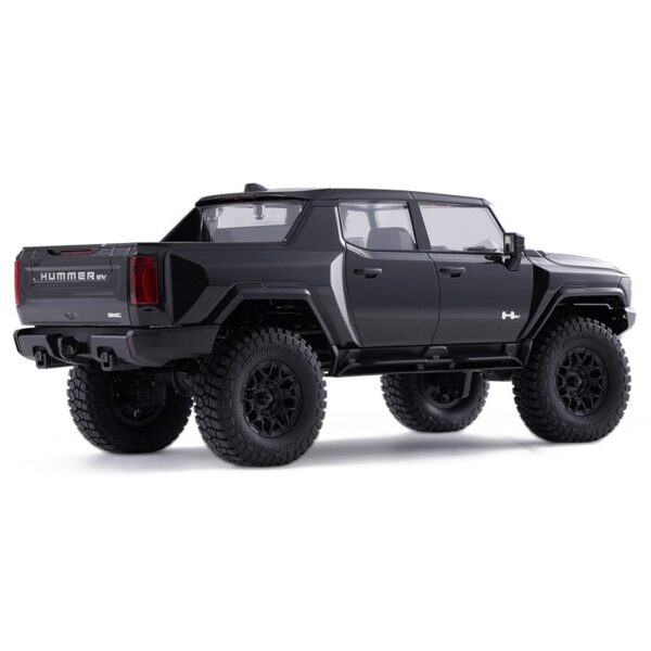 FMS 1:18 FCX18 Hummer EV Pickup Truck RTR (Black/White) - Image 7