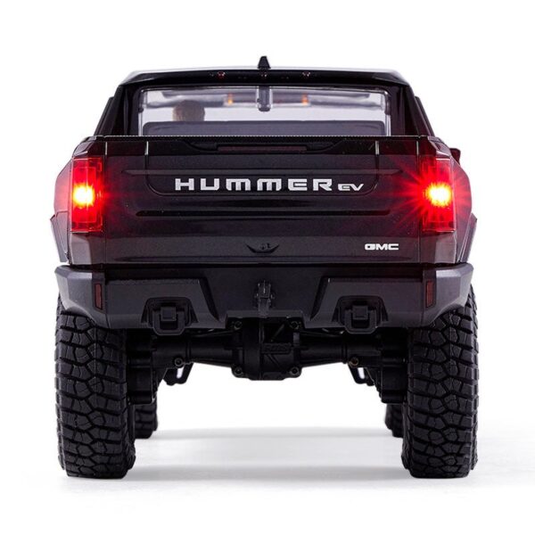 FMS 1:18 FCX18 Hummer EV Pickup Truck RTR (Black/White) - Image 8
