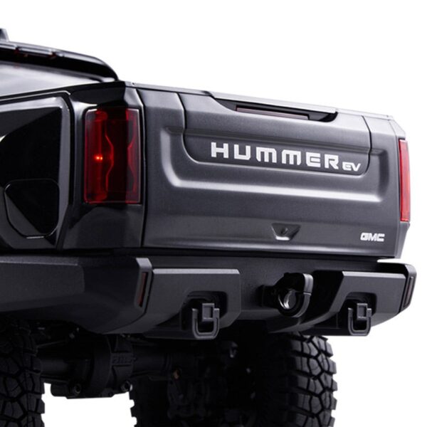 FMS 1:18 FCX18 Hummer EV Pickup Truck RTR (Black/White) - Image 9