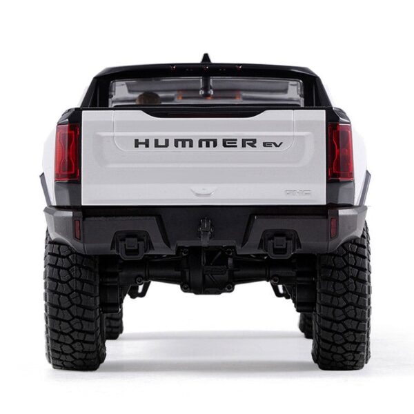 FMS 1:18 FCX18 Hummer EV Pickup Truck RTR (Black/White) - Image 4