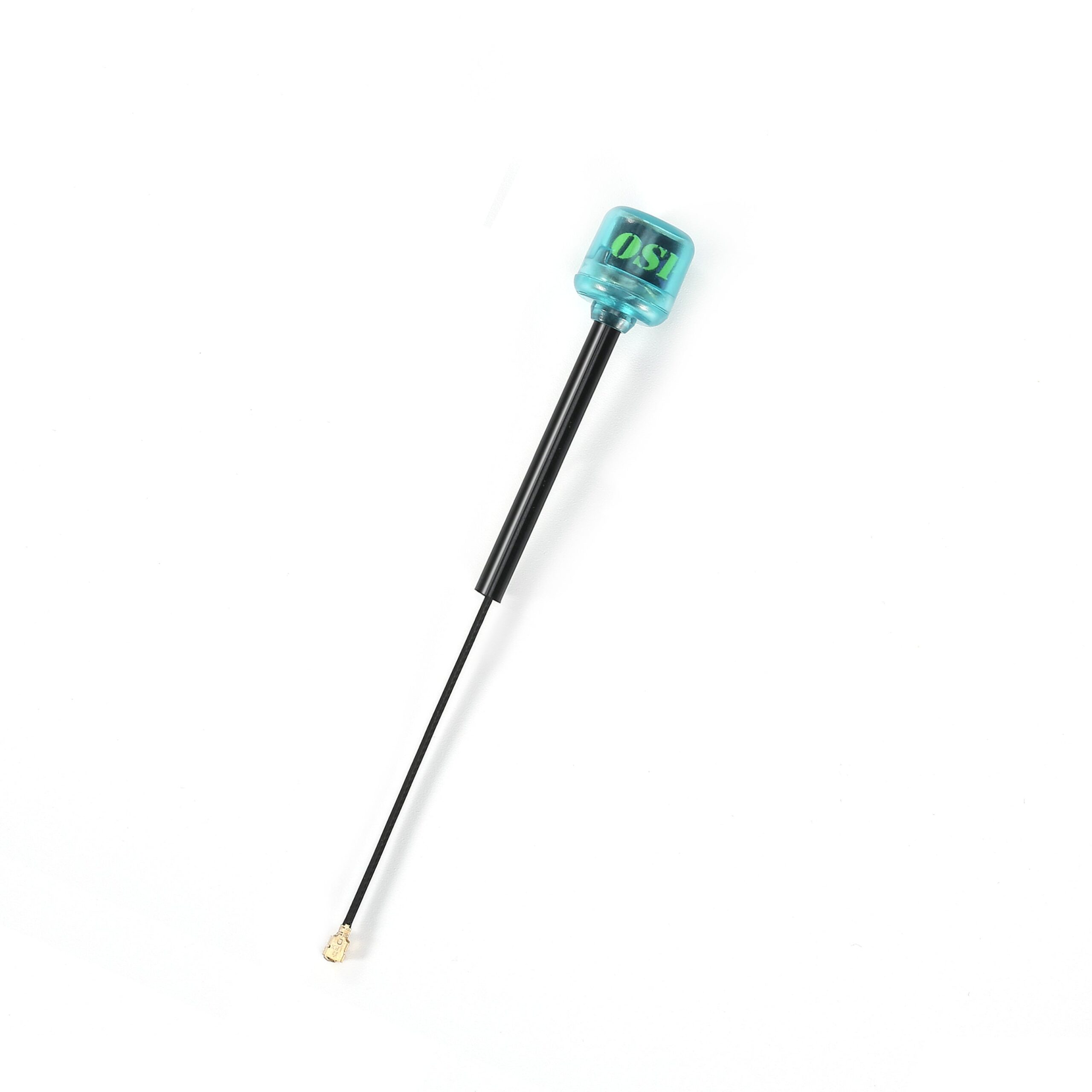 FlyFishRC Cyan OSPREY 5.8GHz Antenna LHCP IPEX / UFL 90mm, product image from Kiwiquads