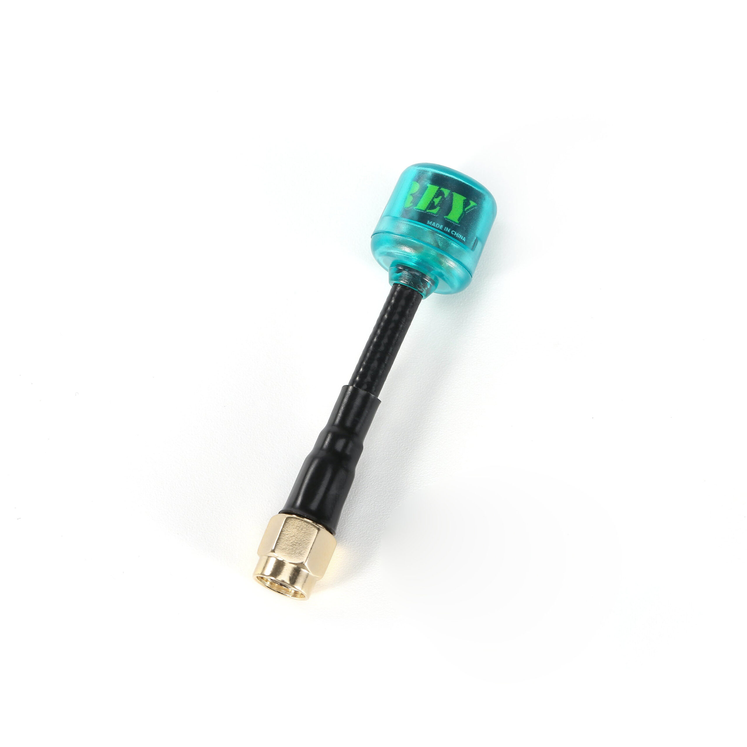 FlyFishRC Cyan OSPREY 5.8GHz Antenna LHCP RP-SMA 60mm, product image from Kiwiquads