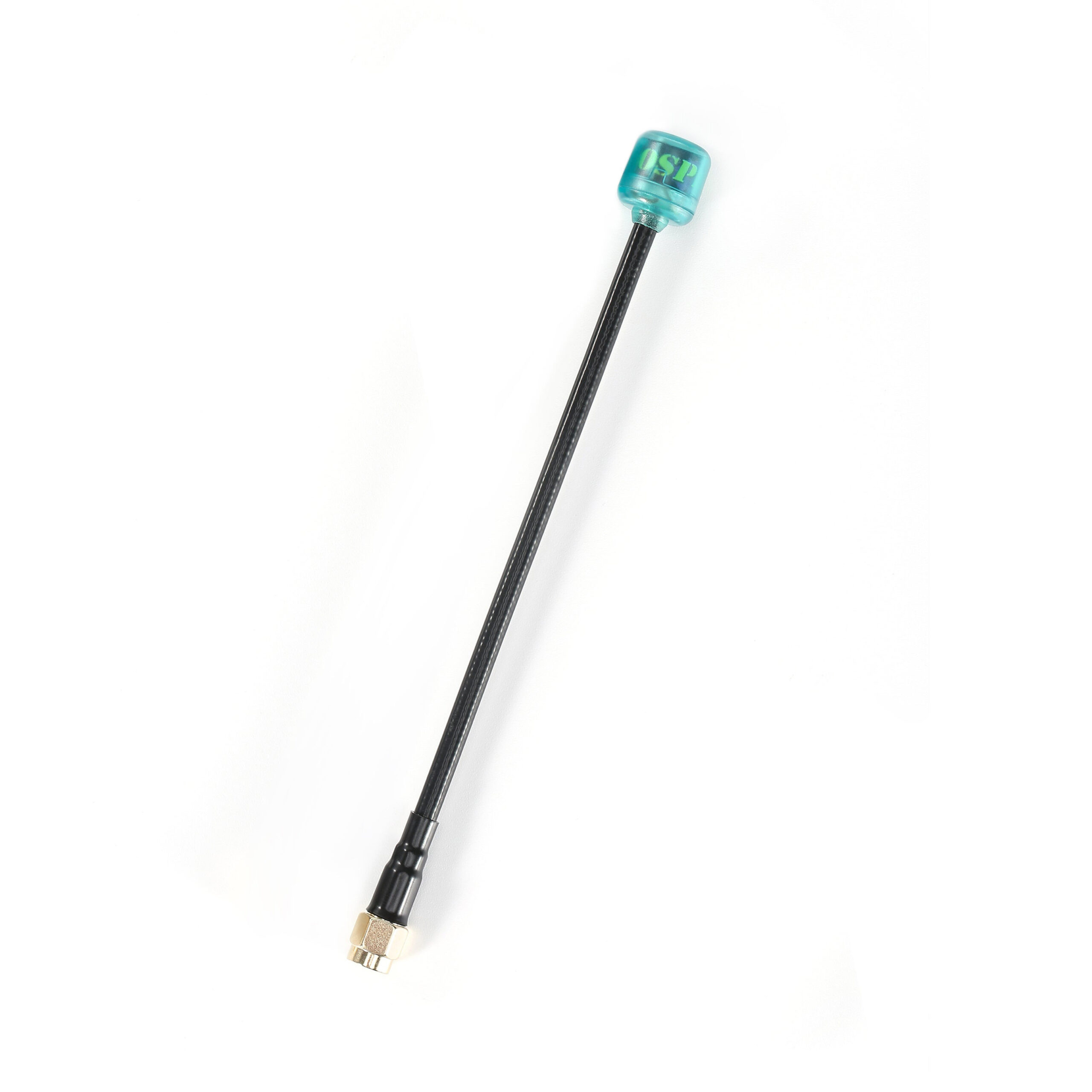 FlyFishRC Cyan OSPREY 5.8GHz Antenna LHCP RP-SMA Male 150mm, product image from Kiwiquads