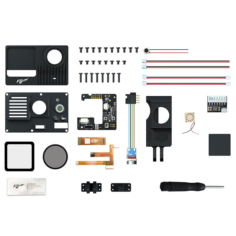 Flywoo Naked Gopro Action Camera 2.1 Pro DIY Kit (GP11/GP12), product image from Kiwiquads
