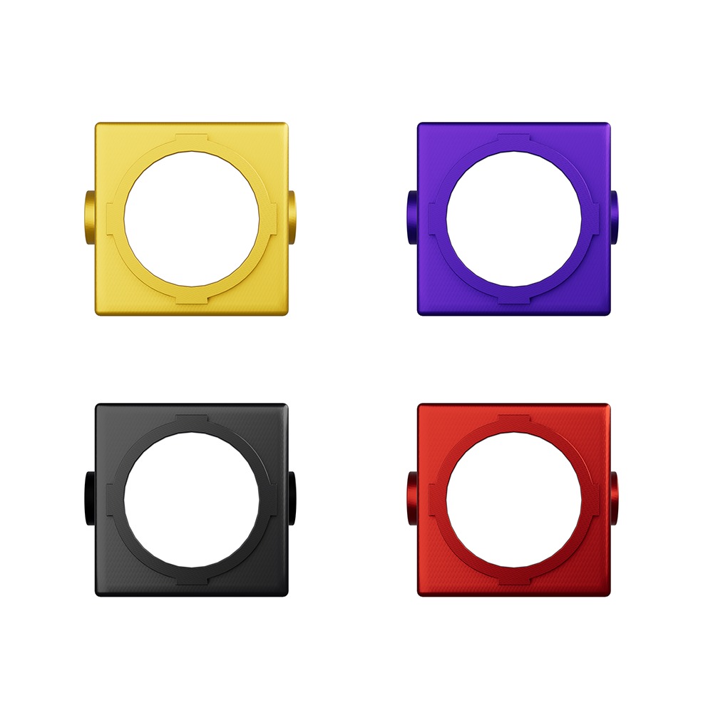 Flywoo O4 Camera Shell Set (Black/Red/Yellow/Purple), product image from Kiwiquads