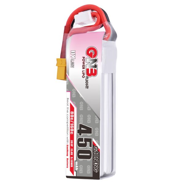 GNB Battery 11.4V HV 80C 450mAh 3S - Image 2