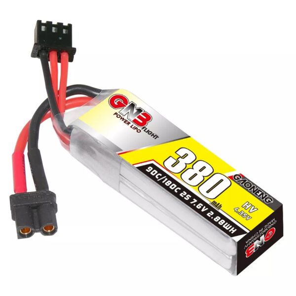 GNB LiPo Battery 7.6V 90C 380mAh 2S HV - Image 3